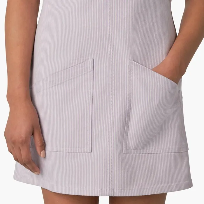 Dickies Skirts and Dresses Women039s Regular Fit Hickory Stripe Bib Overall Dress Purple Rose Hickory Stripe Purple Rose Hickory Stripe yps 8211 Women Dickies Skirts and Dresses Women039s Regular Fit Hickory Stripe Bib Overall Dress Purple Rose Hickory Stripe Purple Rose Hickory Stripe yps 8211 Women