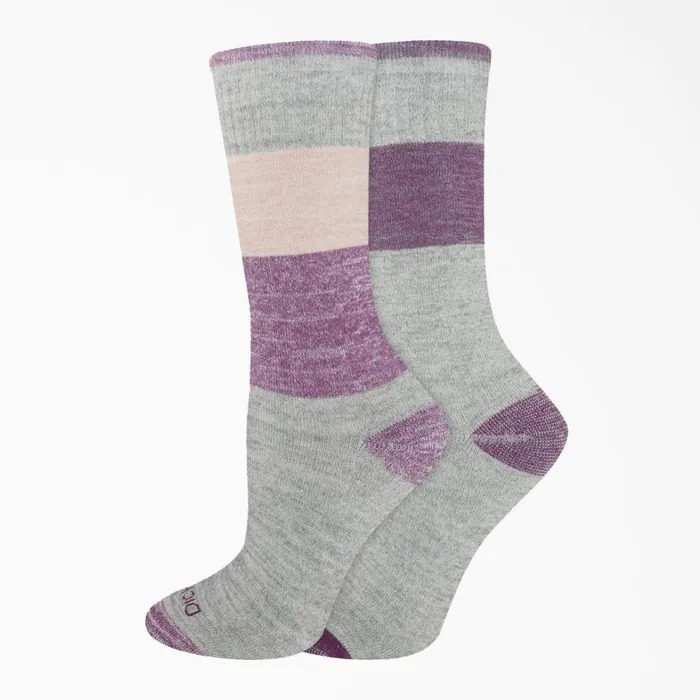 Dickies Socks Women039s Thermal Crew Socks Size 69 2Pack Gray Berry Heather Gray Berry Heather abh 8211 Women Dickies Socks Women039s Thermal Crew Socks Size 69 2Pack Gray Berry Heather Gray Berry Heather abh 8211 Women