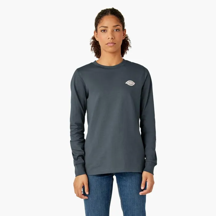 Dickies TShirts Womens Long Sleeve Heavyweight Graphic TShirt Stormy Weather Stormy Weather smy 8211 Women Dickies TShirts Womens Long Sleeve Heavyweight Graphic TShirt Stormy Weather Stormy Weather smy 8211 Women