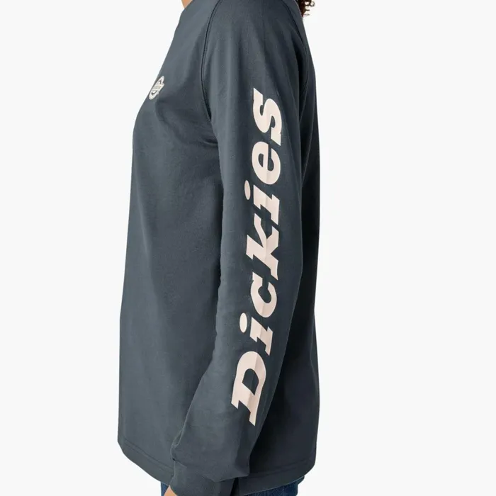 Dickies TShirts Womens Long Sleeve Heavyweight Graphic TShirt Stormy Weather Stormy Weather smy 8211 Women Dickies TShirts Womens Long Sleeve Heavyweight Graphic TShirt Stormy Weather Stormy Weather smy 8211 Women