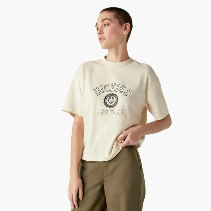 Dickies TShirts Womens Oxford Graphic TShirt Stone Whitecap Gray Stone Whitecap Gray sn9 8211 Women Dickies TShirts Womens Oxford Graphic TShirt Stone Whitecap Gray Stone Whitecap Gray sn9 8211 Women