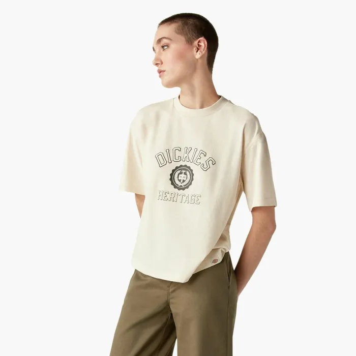 Dickies TShirts Womens Oxford Graphic TShirt Stone Whitecap Gray Stone Whitecap Gray sn9 8211 Women Dickies TShirts Womens Oxford Graphic TShirt Stone Whitecap Gray Stone Whitecap Gray sn9 8211 Women