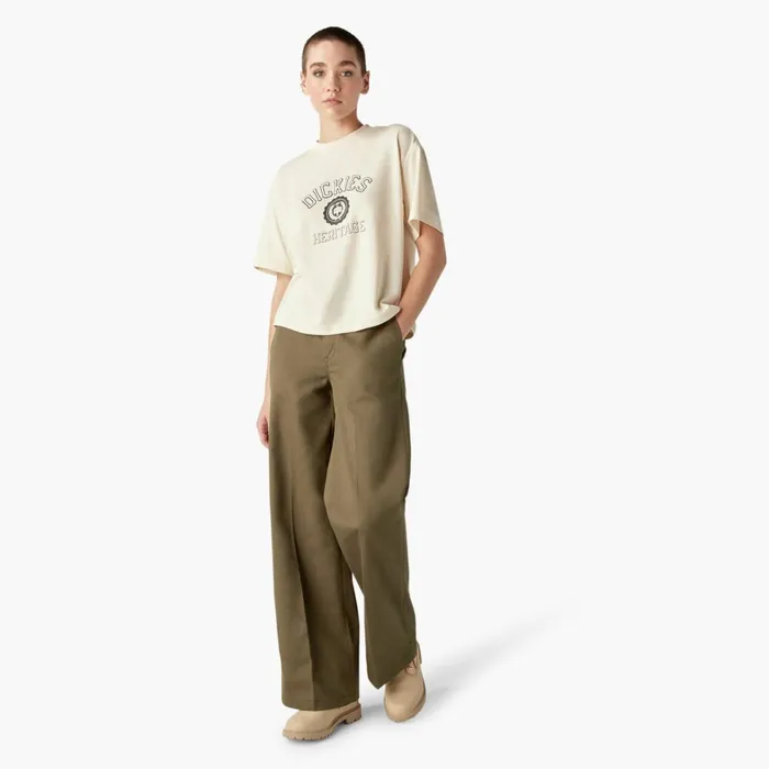 Dickies TShirts Womens Oxford Graphic TShirt Stone Whitecap Gray Stone Whitecap Gray sn9 8211 Women Dickies TShirts Womens Oxford Graphic TShirt Stone Whitecap Gray Stone Whitecap Gray sn9 8211 Women
