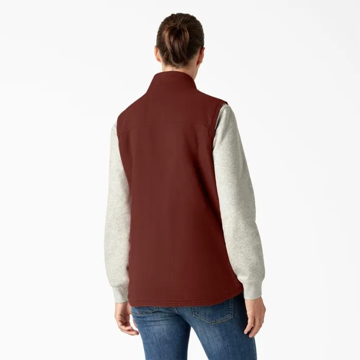 Dickies Vests Women039s Fleece Lined Duck Canvas Vest Rinsed Fired Brick Rinsed Fired Brick rfr 8211 Women Dickies Vests Women039s Fleece Lined Duck Canvas Vest Rinsed Fired Brick Rinsed Fired Brick rfr 8211 Women