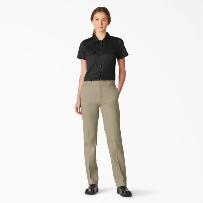 Dickies Work Pants Women039s FLEX Original Fit Work Pants Desert Sand Desert Sand ds 8211 Women Dickies Work Pants Women039s FLEX Original Fit Work Pants Desert Sand Desert Sand ds 8211 Women