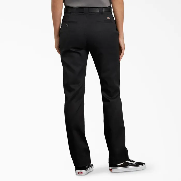 Dickies Work Pants Women039s FLEX Slim Fit Pants Black Black bk 8211 Women Dickies Work Pants Women039s FLEX Slim Fit Pants Black Black bk 8211 Women