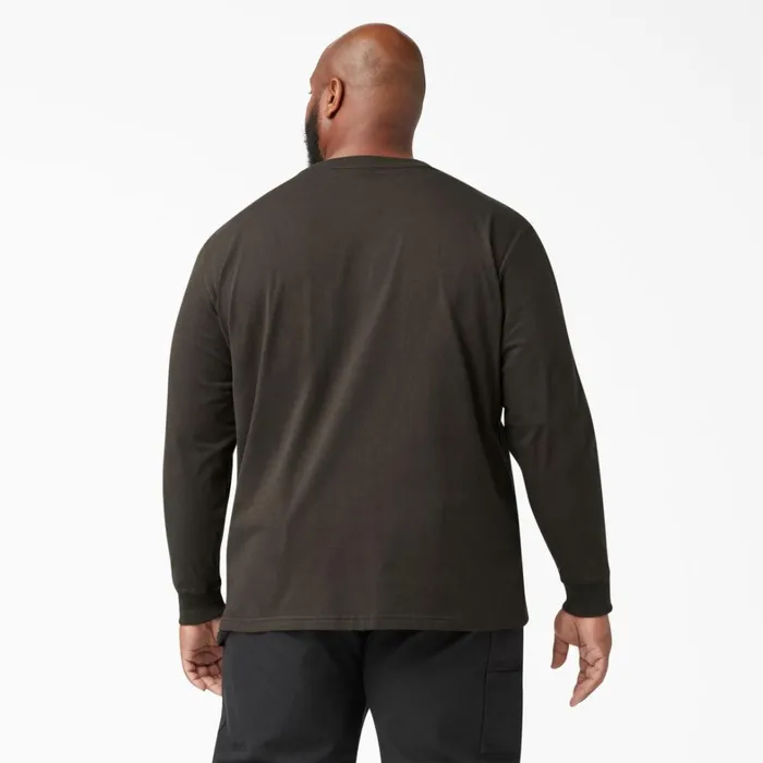 Dickies Work Shirts Heavyweight Long Sleeve Pocket TShirt Chocolate Brown Chocolate Brown cb 8211 Men Dickies Work Shirts Heavyweight Long Sleeve Pocket TShirt Chocolate Brown Chocolate Brown cb 8211 Men