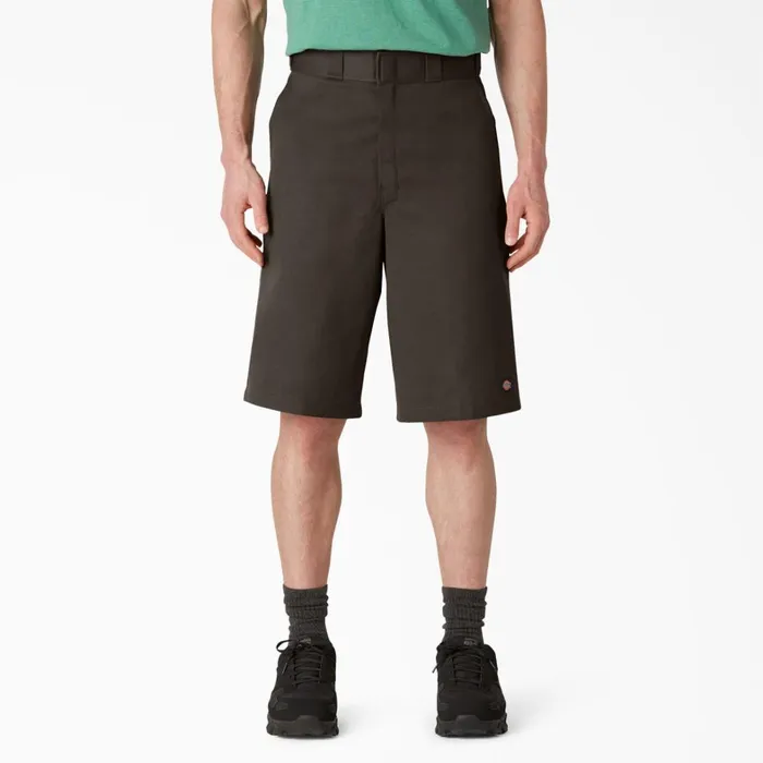 Dickies Work Shorts Loose Fit Flat Front Work Shorts 13034 Dark Brown Dark Brown db 8211 Men Dickies Work Shorts Loose Fit Flat Front Work Shorts 13034 Dark Brown Dark Brown db 8211 Men