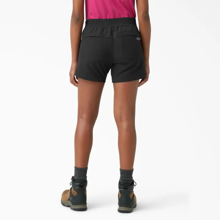 Dickies Work Shorts Women039s Cooling Relaxed Fit PullOn Shorts 5039039 Black Black bk 8211 Women Dickies Work Shorts Women039s Cooling Relaxed Fit PullOn Shorts 5039039 Black Black bk 8211 Women