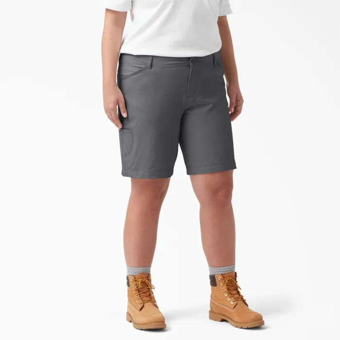 Dickies Work Shorts Women039s Plus Cooling Relaxed Fit Shorts 9034 Graphite Gray Graphite Gray ga 8211 Women Dickies Work Shorts Women039s Plus Cooling Relaxed Fit Shorts 9034 Graphite Gray Graphite Gray ga 8211 Women