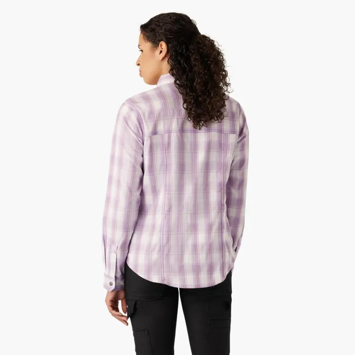 Dickies Work Tops Women039s Cooling RollTab Work Shirt Purple Rose Hillside Plaid Purple Rose Hillside Plaid a2d 8211 Women Dickies Work Tops Women039s Cooling RollTab Work Shirt Purple Rose Hillside Plaid Purple Rose Hillside Plaid a2d 8211 Women
