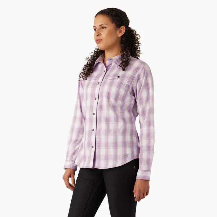 Dickies Work Tops Women039s Cooling RollTab Work Shirt Purple Rose Hillside Plaid Purple Rose Hillside Plaid a2d 8211 Women Dickies Work Tops Women039s Cooling RollTab Work Shirt Purple Rose Hillside Plaid Purple Rose Hillside Plaid a2d 8211 Women