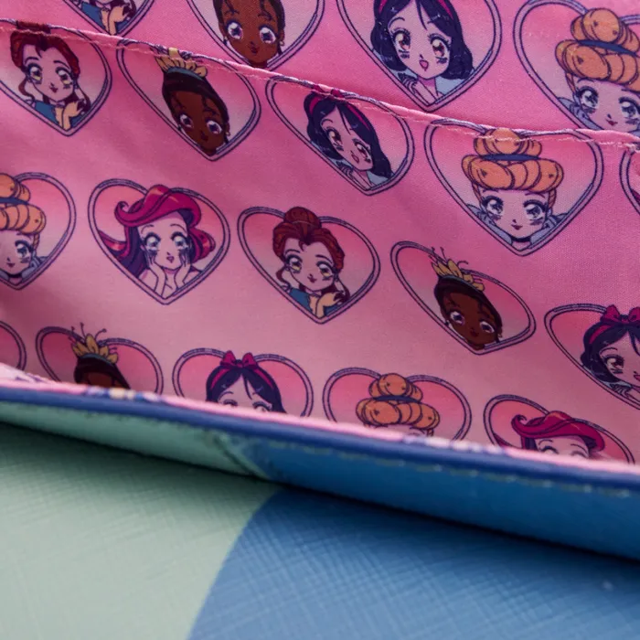Disney Princess Manga Style Crossbody Bag Unisex Loungefly Bags and Wallets Disney Princess Manga Style Crossbody Bag Unisex Loungefly Bags and Wallets