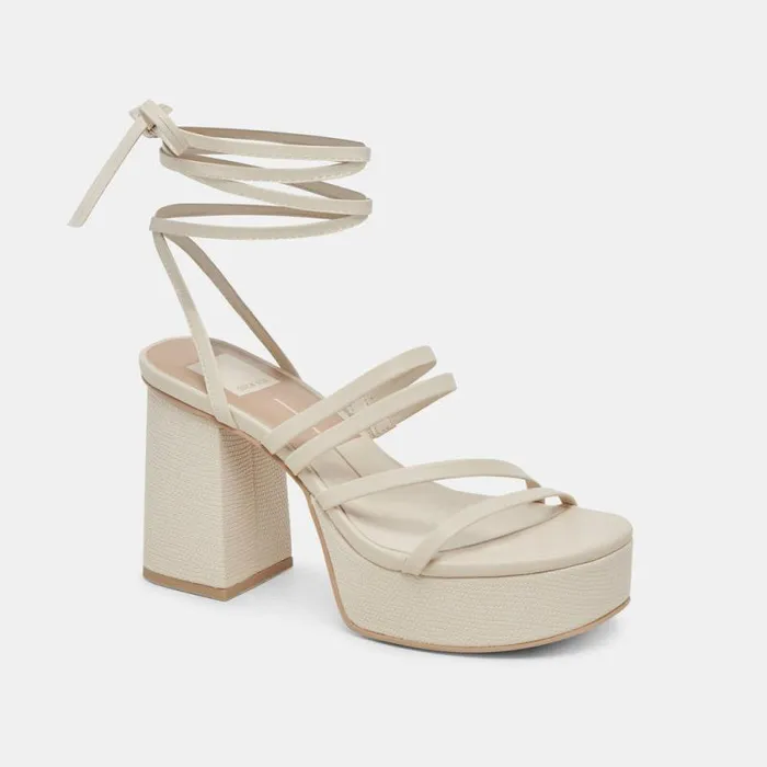 Dolce Vita Barbs Heels Ivory Stella Women Heels