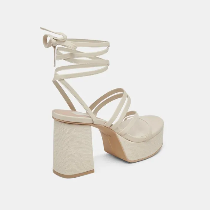 Dolce Vita Barbs Heels Ivory Stella Women Heels