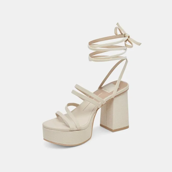 Dolce Vita Barbs Heels Ivory Stella Women Heels