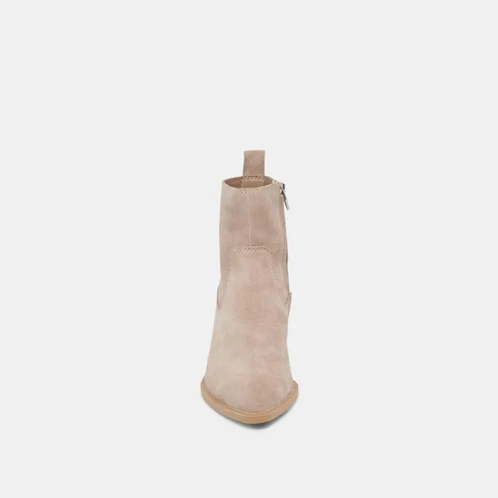 Dolce Vita Bili H2O Booties Taupe Suede Women Boots and Booties