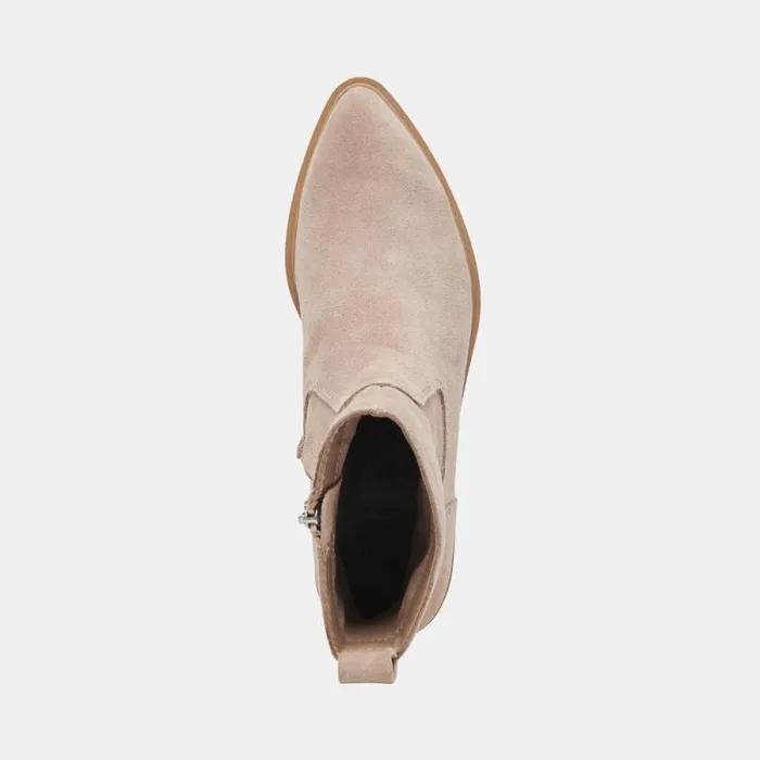 Dolce Vita Bili H2O Booties Taupe Suede Women Boots and Booties