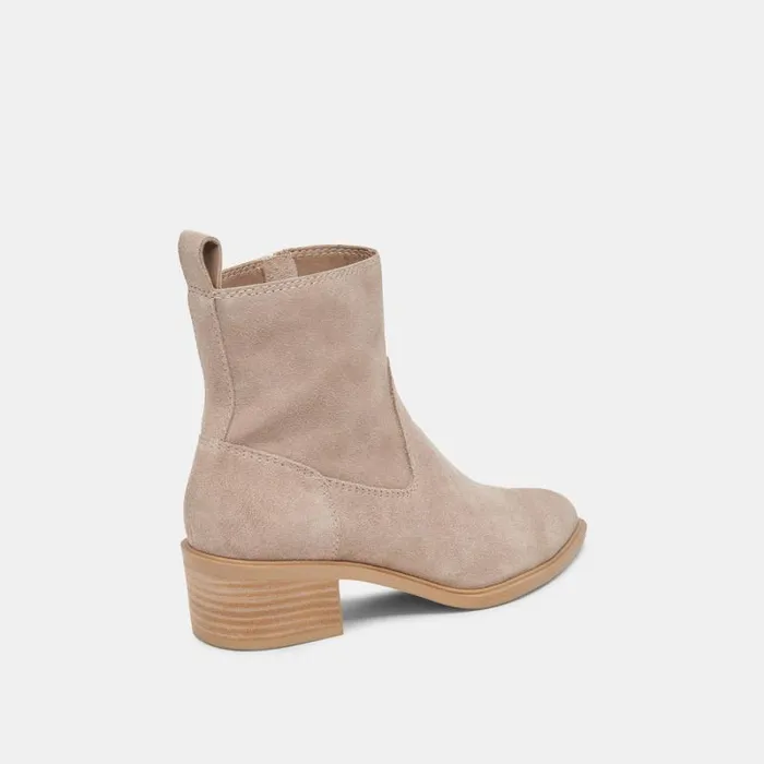Dolce Vita Bili H2O Booties Taupe Suede Women Boots and Booties