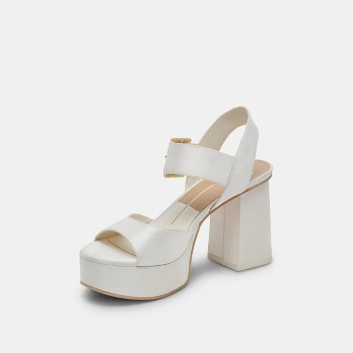Dolce Vita Bobby Pearl Heels White Pearls Women Heels