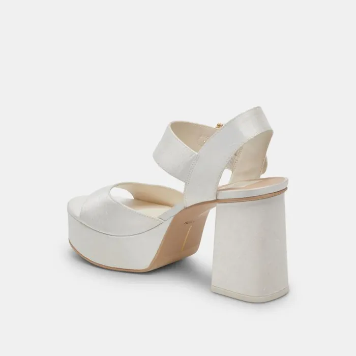 Dolce Vita Bobby Pearl Heels White Pearls Women Heels
