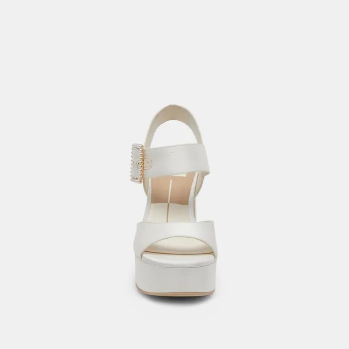 Dolce Vita Bobby Pearl Heels White Pearls Women Heels