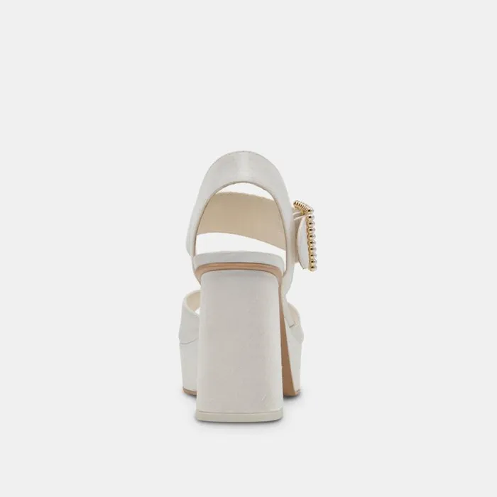 Dolce Vita Bobby Pearl Heels White Pearls Women Heels