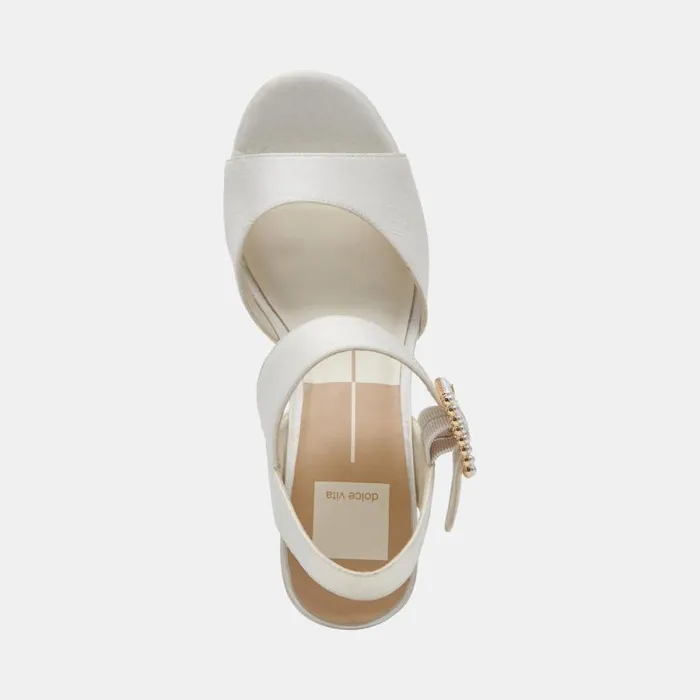 Dolce Vita Bobby Pearl Heels White Pearls Women Heels