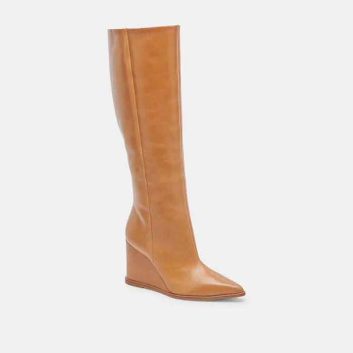 Dolce Vita Bruce Boots Saddle Leather Women Boots and Booties