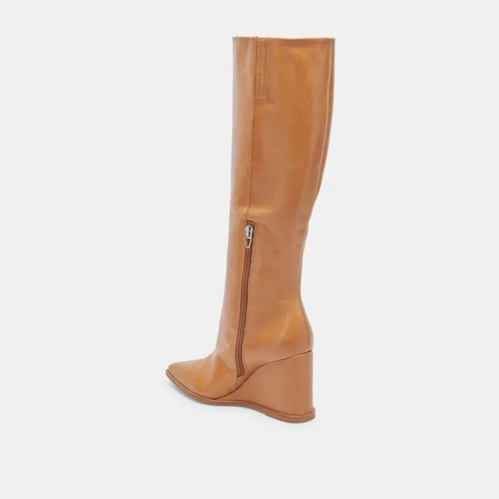 Dolce Vita Bruce Boots Saddle Leather Women Boots and Booties