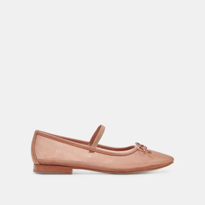 Dolce Vita Cadel Ballet Flats Cider Mesh Women Flats and Loafers