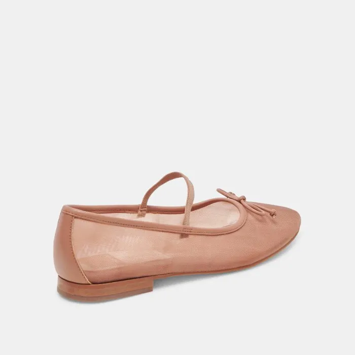 Dolce Vita Cadel Ballet Flats Cider Mesh Women Flats and Loafers