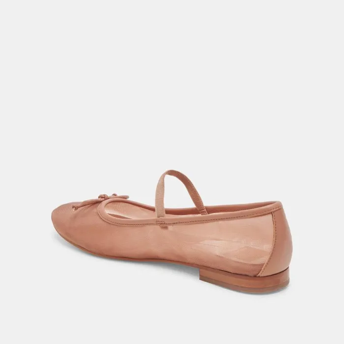 Dolce Vita Cadel Ballet Flats Cider Mesh Women Flats and Loafers