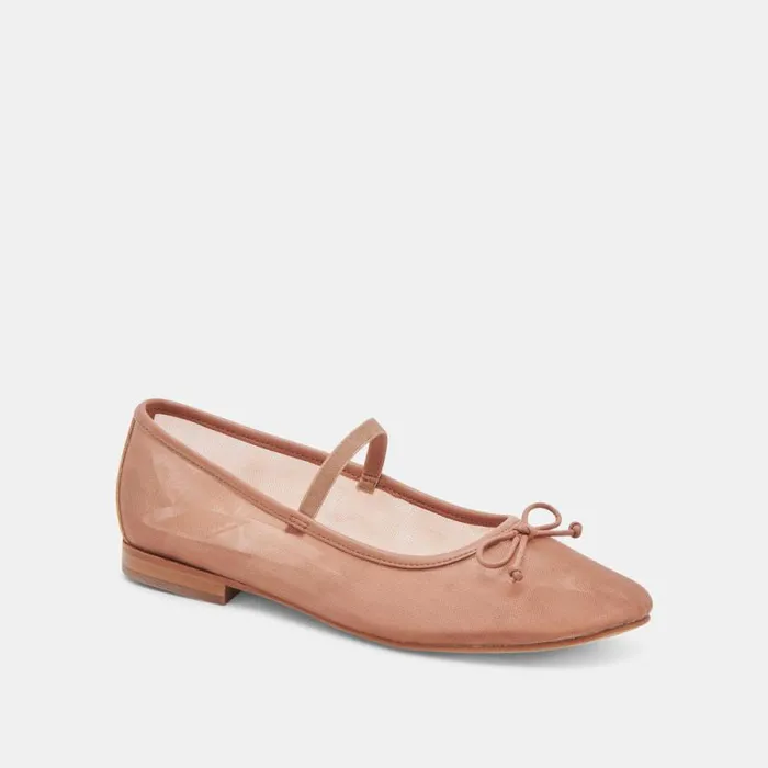 Dolce Vita Cadel Ballet Flats Cider Mesh Women Flats and Loafers