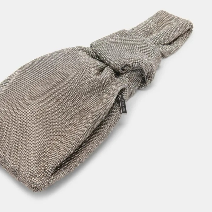 Dolce Vita Clarra Handbag Silver Mesh Women Handbags
