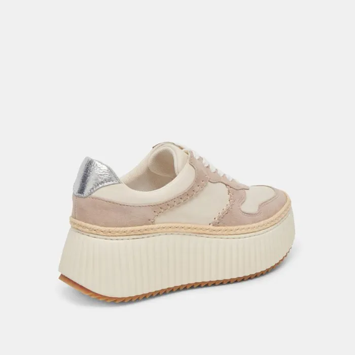 Dolce Vita Dandi Sneakers Taupe Multi Leather Women Sneakers