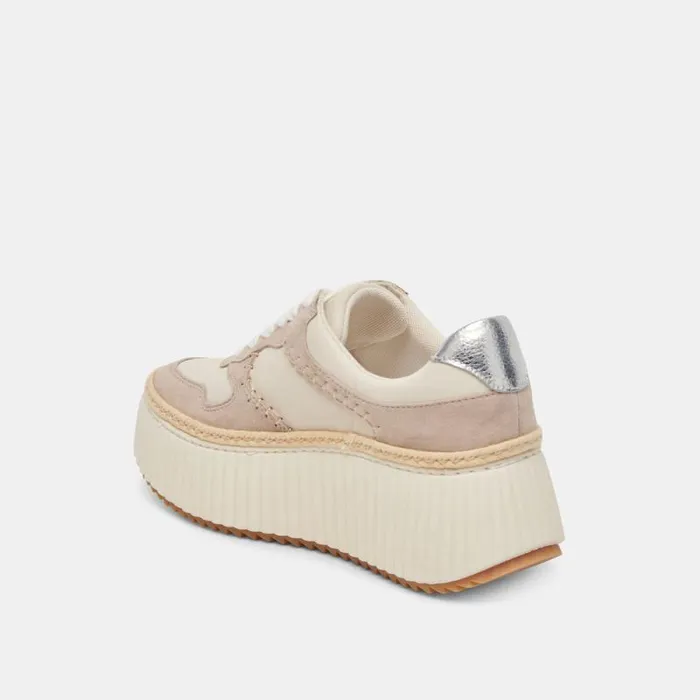 Dolce Vita Dandi Sneakers Taupe Multi Leather Women Sneakers