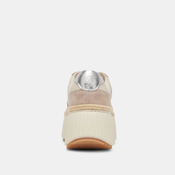 Dolce Vita Dandi Sneakers Taupe Multi Leather Women Sneakers