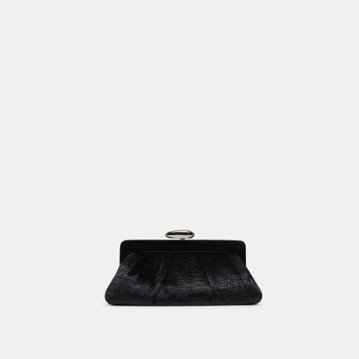 Dolce Vita Danny Clutch Black Velvet Women Handbags