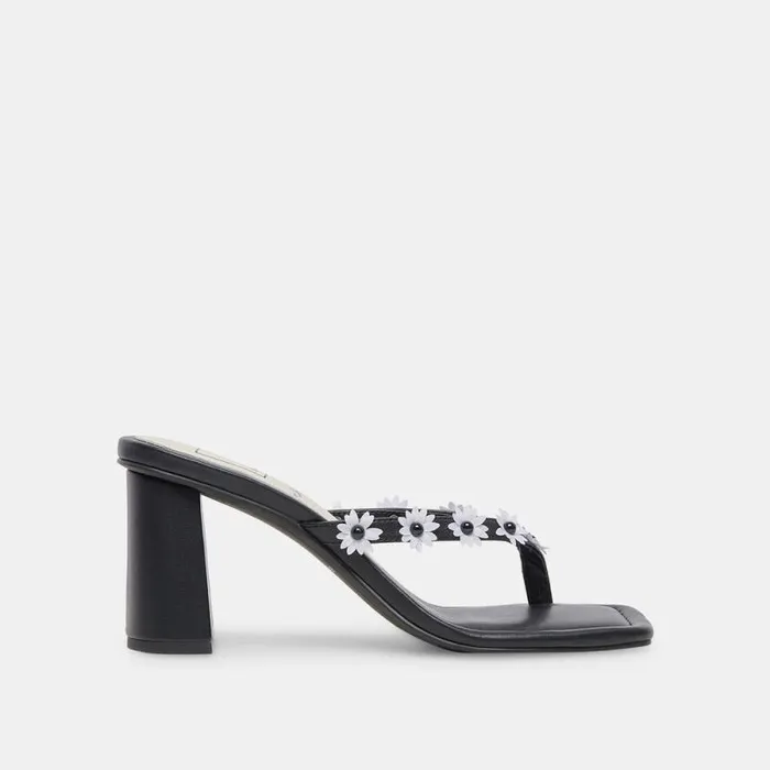 Dolce Vita Daphne Heels Black Stella Women Sandals
