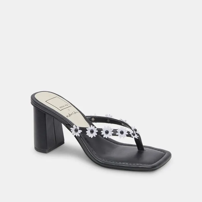 Dolce Vita Daphne Heels Black Stella Women Sandals