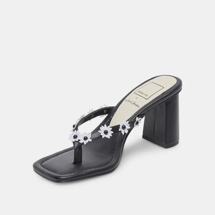 Dolce Vita Daphne Heels Black Stella Women Sandals