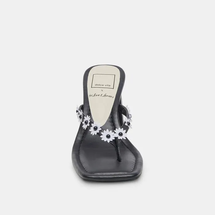 Dolce Vita Daphne Heels Black Stella Women Sandals