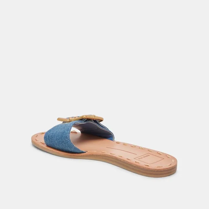 Dolce Vita Dasa Sandals Blue Denim Women Sandals