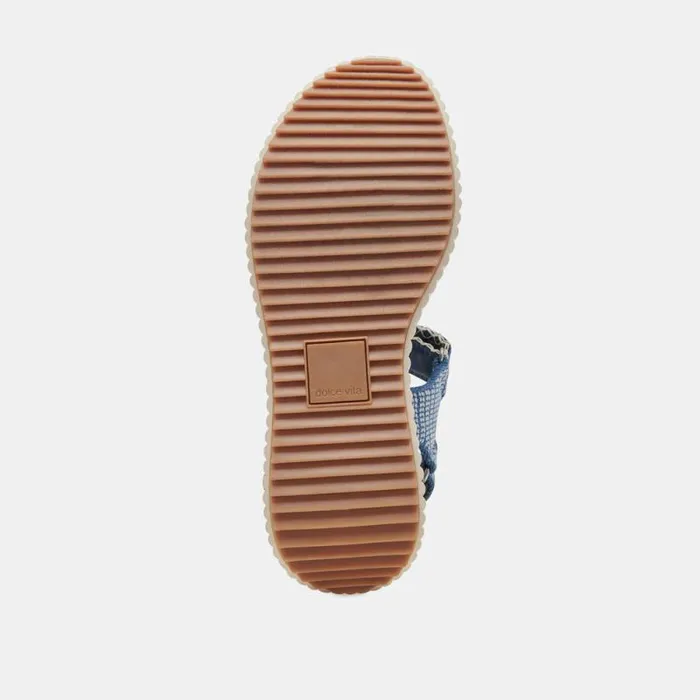Dolce Vita Debra Sandals Blue Denim Women Sandals