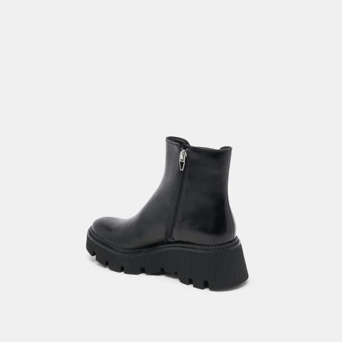 Dolce Vita Emmet H2O Boots Midnight Crinkle Patent Women Boots and Booties