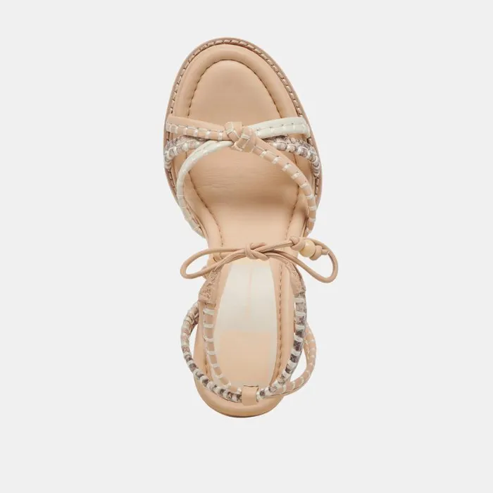 Dolce Vita Gazele Heels Ivory Multi Leather Women Heels