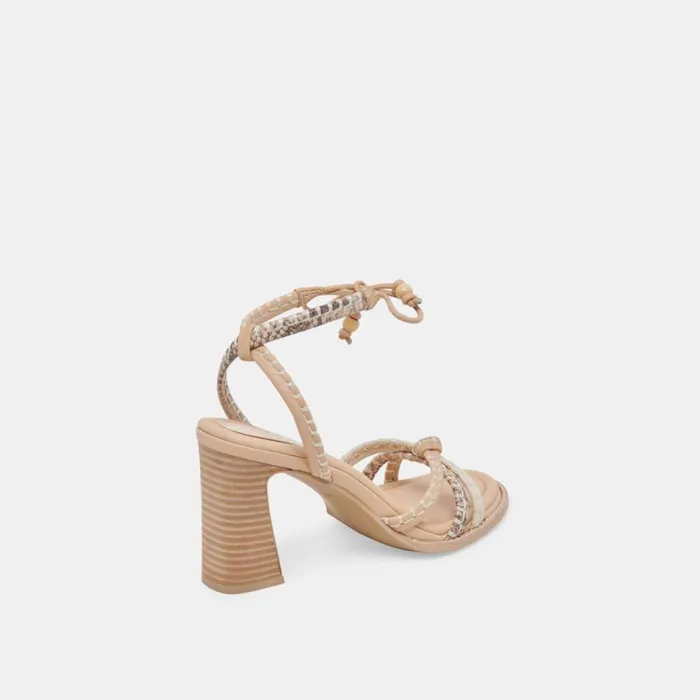 Dolce Vita Gazele Heels Ivory Multi Leather Women Heels