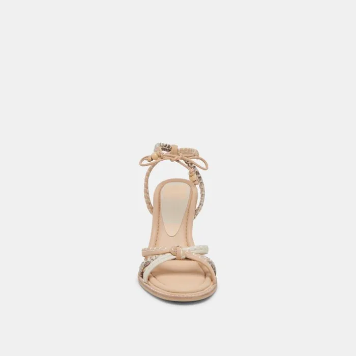 Dolce Vita Gazele Heels Ivory Multi Leather Women Heels