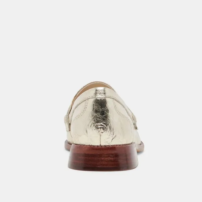 Dolce Vita Hilly Loafers Platinum Coin Women Flats and Loafers